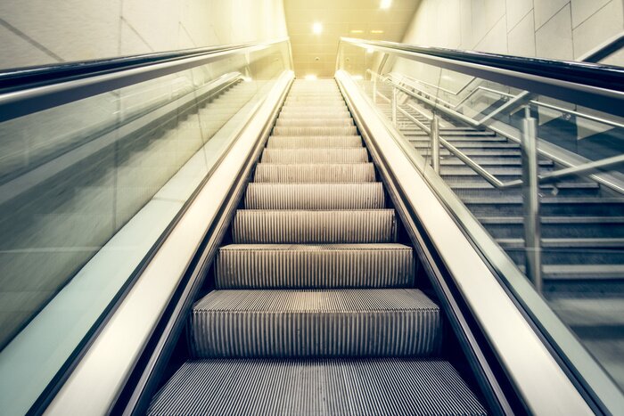 Papier peint  Escalateur