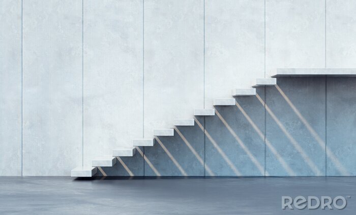 Papier peint  escalier de style minimalisme