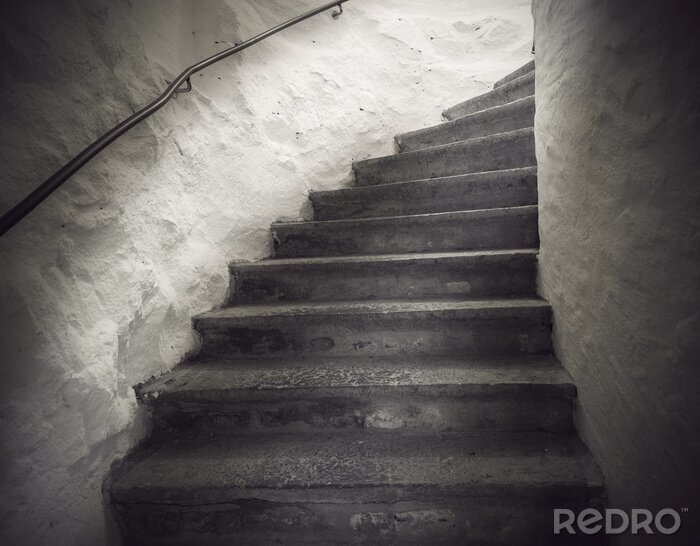 Papier peint  Escalier sortant d'un sous-sol