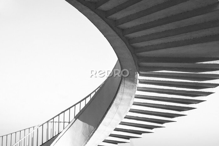Papier peint  Escalier, spirale, escalier, Gdanski, pont, Varsovie