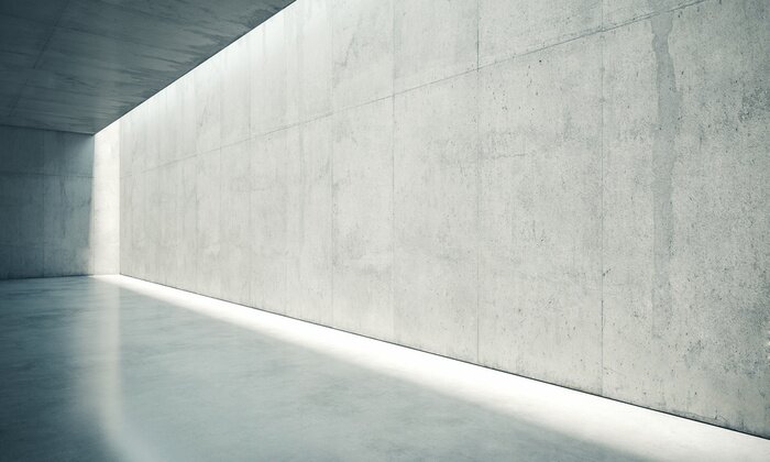 Papier peint  Espace brut en trois dimensions