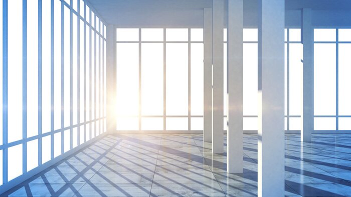 Papier peint  Espace professionnel moderne