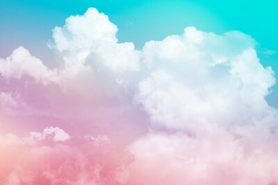 Papier peint  Esthétique d'un ciel coloré