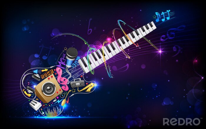 Papier peint  Expression sonore