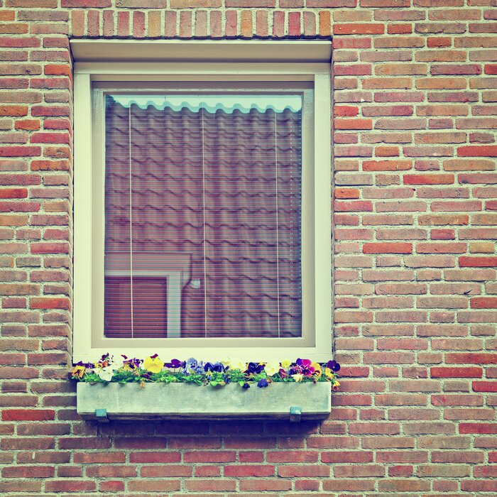 Papier peint  Façade en briques