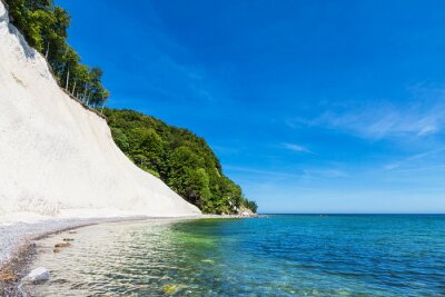 Papier peint  Falaises de craie en bord de mer
