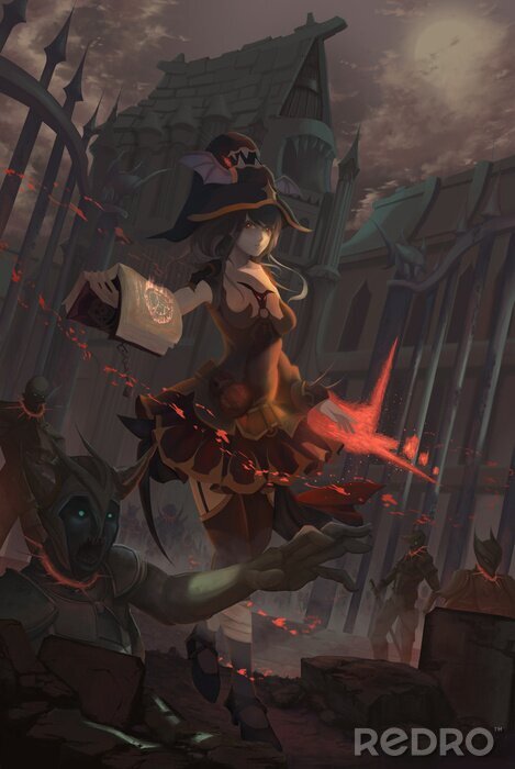 Papier peint  Fantaisie pour Halloween