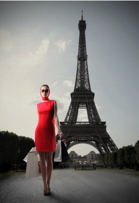Femme à Paris
