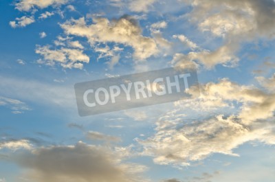 Papier peint  Femme dans le ciel orange