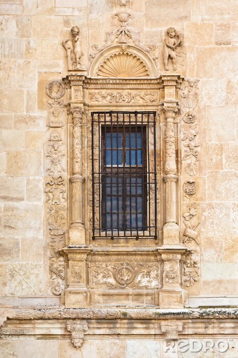 Papier peint  Fenêtre ancienne dans un bâtiment