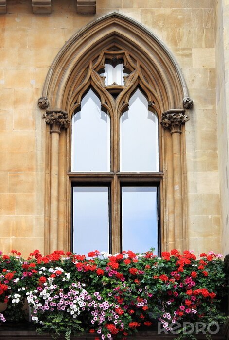 Papier peint  Fenêtre dans un style gothique