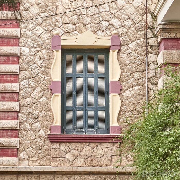 Papier peint  Fenêtre décorative dans un style vintage