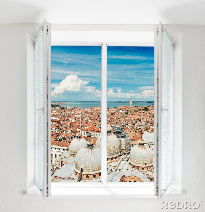 Papier peint  Fenêtre donnant sur Florence