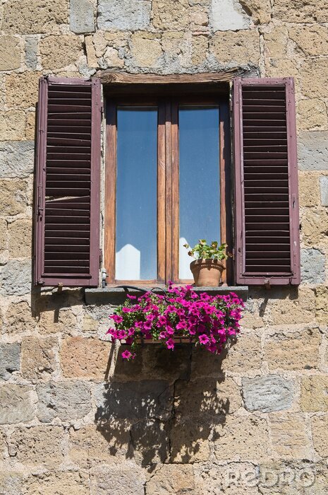Papier peint  Fenêtre en Italie