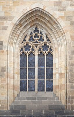 Papier peint  Fenêtre gothique