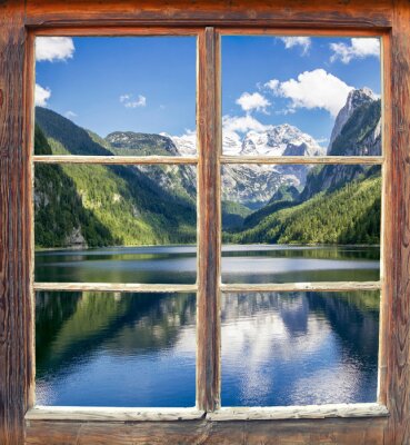 Papier peint  FensterblickGosausee