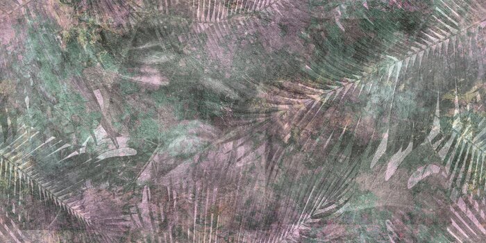 Papier peint  Feuilles avec feuilles