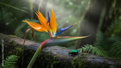 Papier peint  flowers in the garden