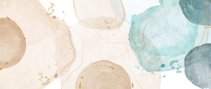 Papier peint  Fond d'aquarelle aux couleurs douces