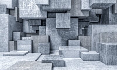 Papier peint  Fond géométrique 3d