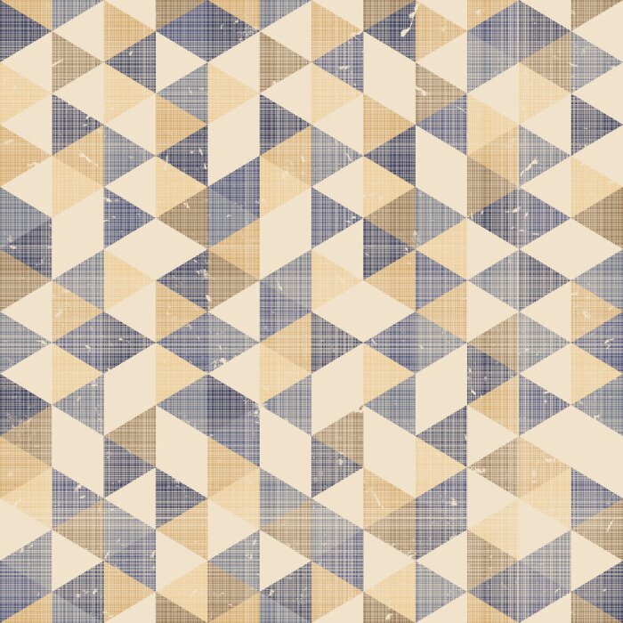 Papier peint  Fond rétro vieilli avec des triangles