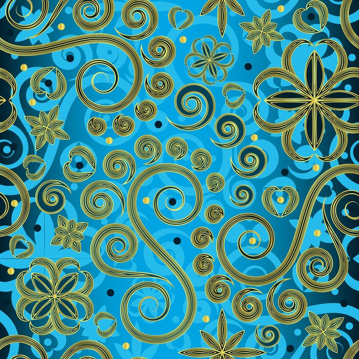 Papier peint  Fond sans soudure Paisley