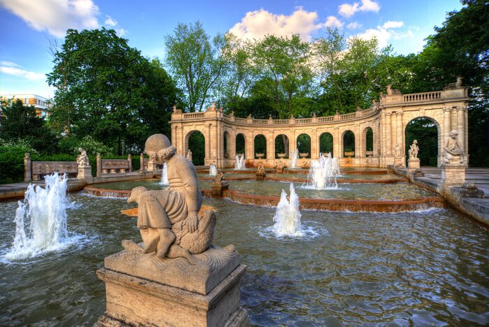 Papier peint  Fontaines à Berlin