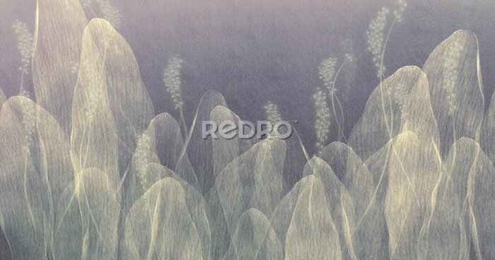 Papier peint  Formes transparentes