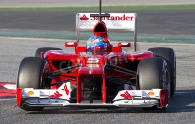 Papier peint  Formule 1 3d bolide
