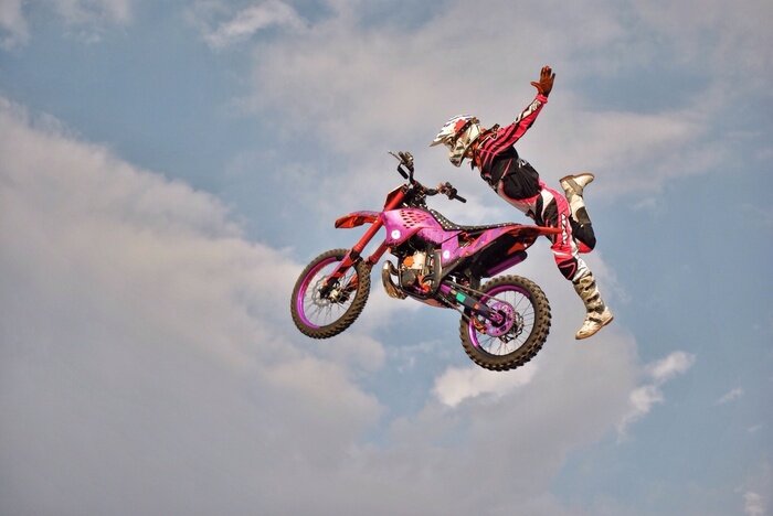 Papier peint  Freestyle Motocross