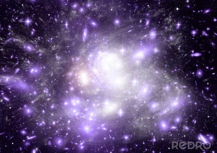 Papier peint  Galaxie dans l'espace