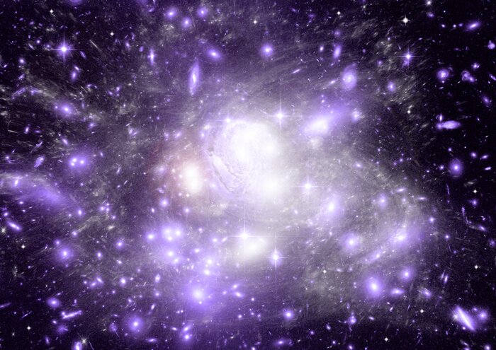 Papier peint  Galaxie dans l'espace