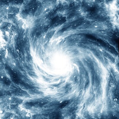 Papier peint  Galaxie en forme de spirale
