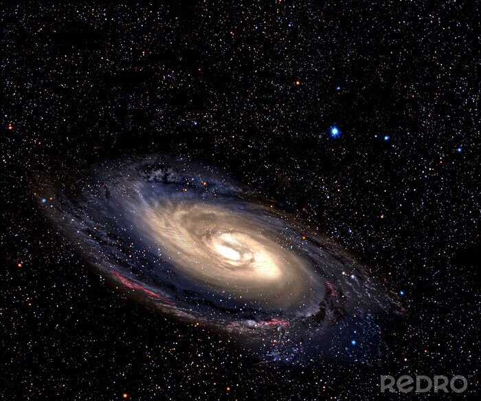 Papier peint  Galaxie et ciel avec des étoiles