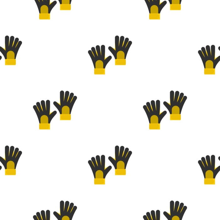 Papier peint  Gants jaunes