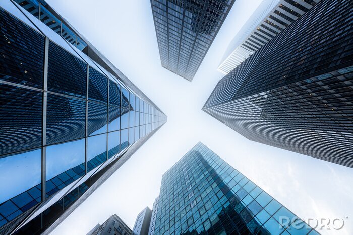Papier peint  Gatte-ciel modernes de Wall Street