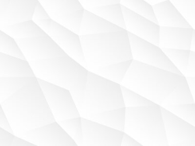 Papier peint  Géométrie 3D blanche