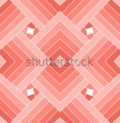 Papier peint  Géométrie en rose et blanc