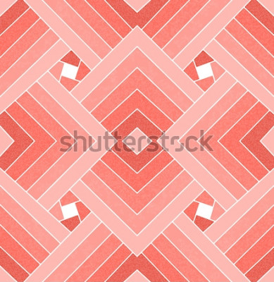 Papier peint  Géométrie en rose et blanc