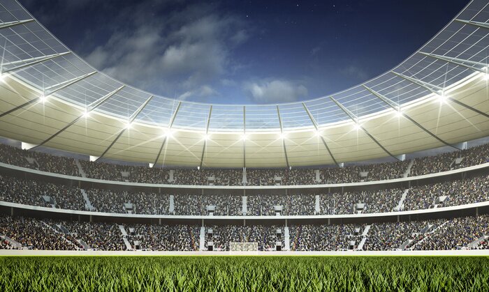 Papier peint  Géométrie et stade de football