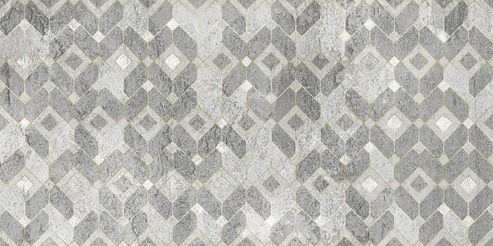 Papier peint  Géométrie sur fond de béton