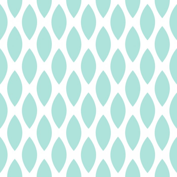 Papier peint  Gouttes turquoise