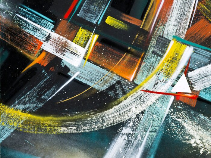 Papier peint  Graffiti 3D moderne