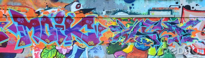 Papier peint  Graffiti street art
