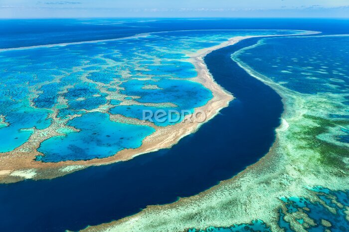 Papier peint  Grande barrière de corail en Australie