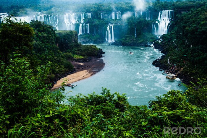 Papier peint  Grandes chutes d'eau