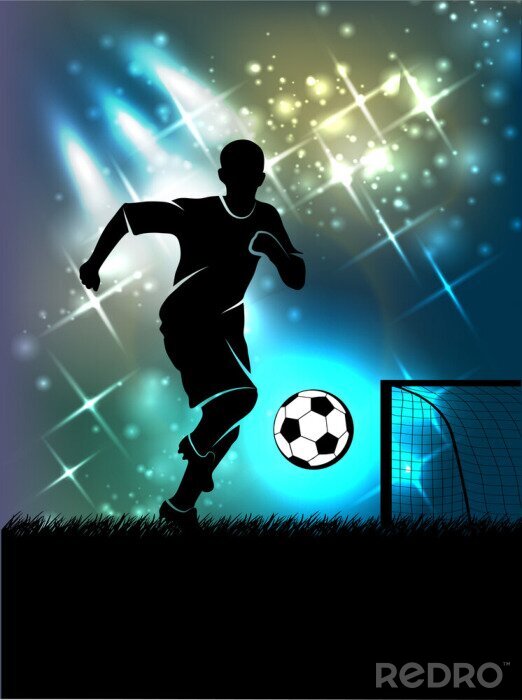 Papier peint  Graphiques minimalistes de match de football