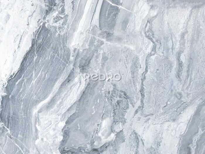 Papier peint  Gris marbré