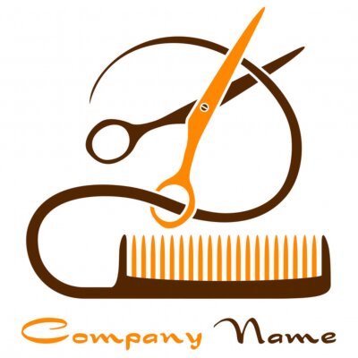 Papier peint  Haircut - logo