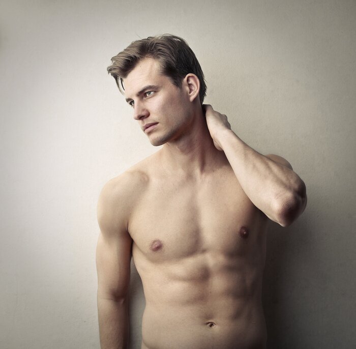 Papier peint  Handsome guy posing